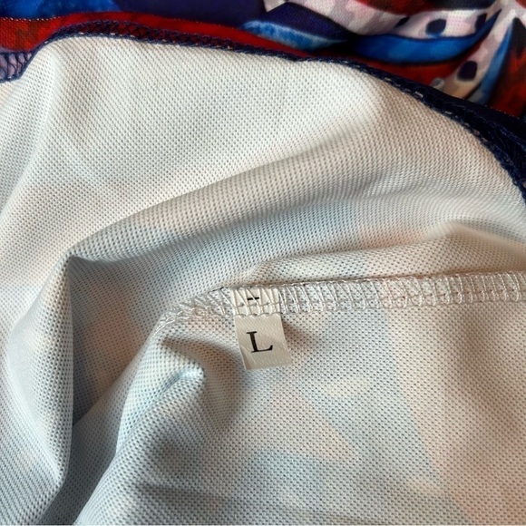 4th of July Patriotic Fireworks Red White & Blue Two Piece Unisex Short Set - Picture 6 of 14